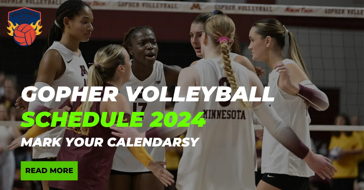Gopher Volleyball Schedule